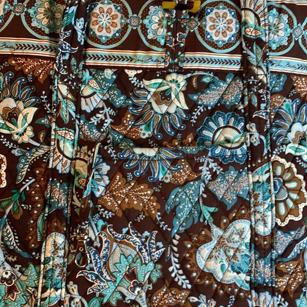 Vera Bradley “Vera” Tote in Java Blue - Picture 2 of 7
